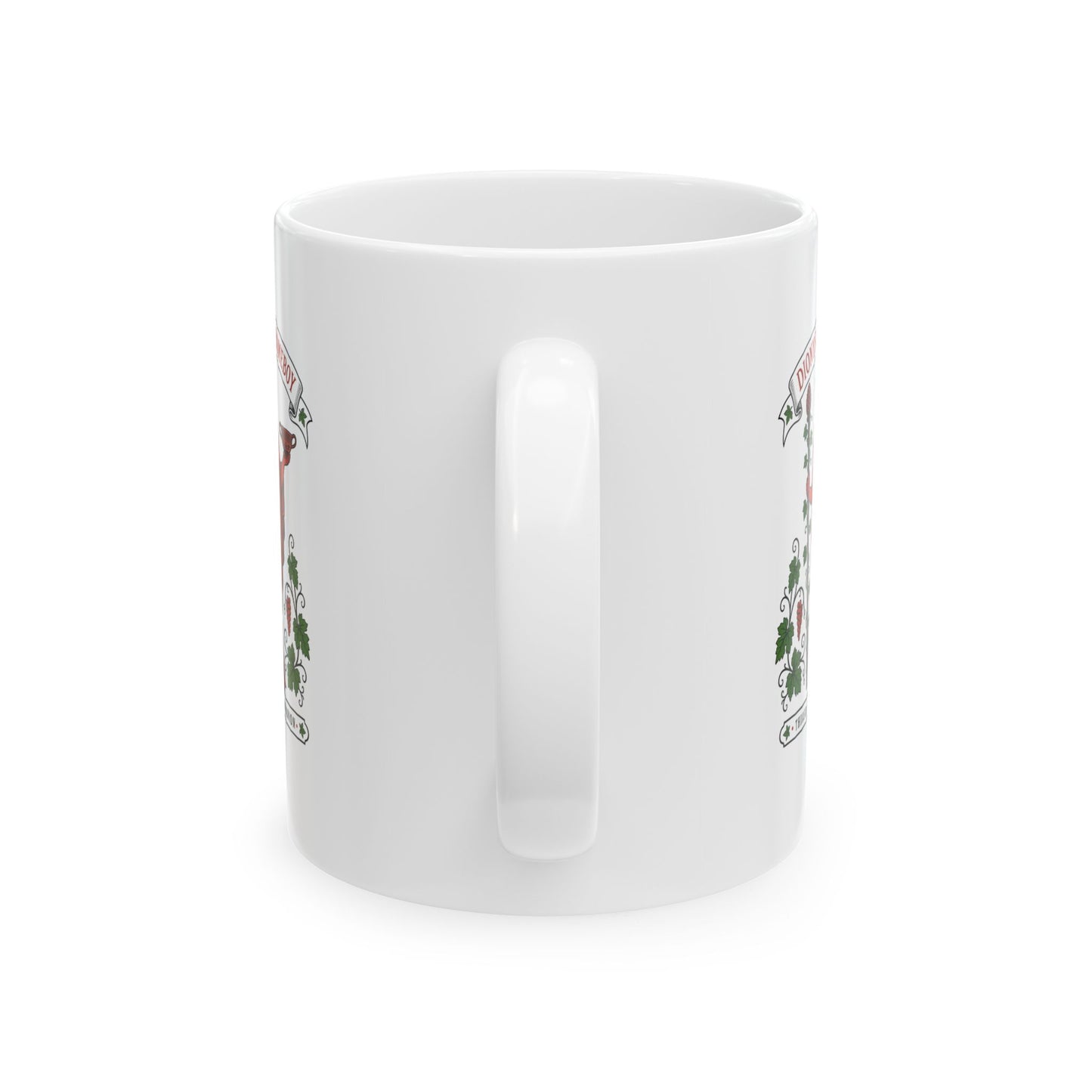 Dionysus is Homeboy Thiasos Ceramic Mug, (11oz, 15oz)