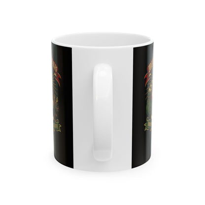 Merry Plaguemas Anno Pestis Ceramic Mug, (11oz, 15oz)