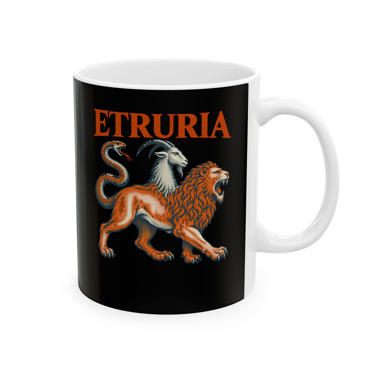 Etruria Etruscans Ceramic Mug, (11oz, 15oz)