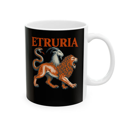 Etruria Etruscans Ceramic Mug, (11oz, 15oz)