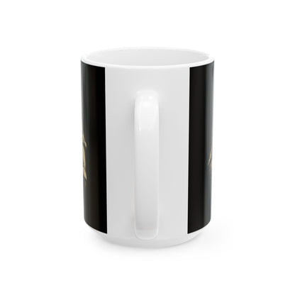 Julius Caesar on Vespa Ceramic Mug, (11oz, 15oz)