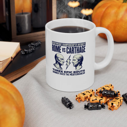 Punic Wars Matchup Ceramic Mug, (11oz, 15oz)