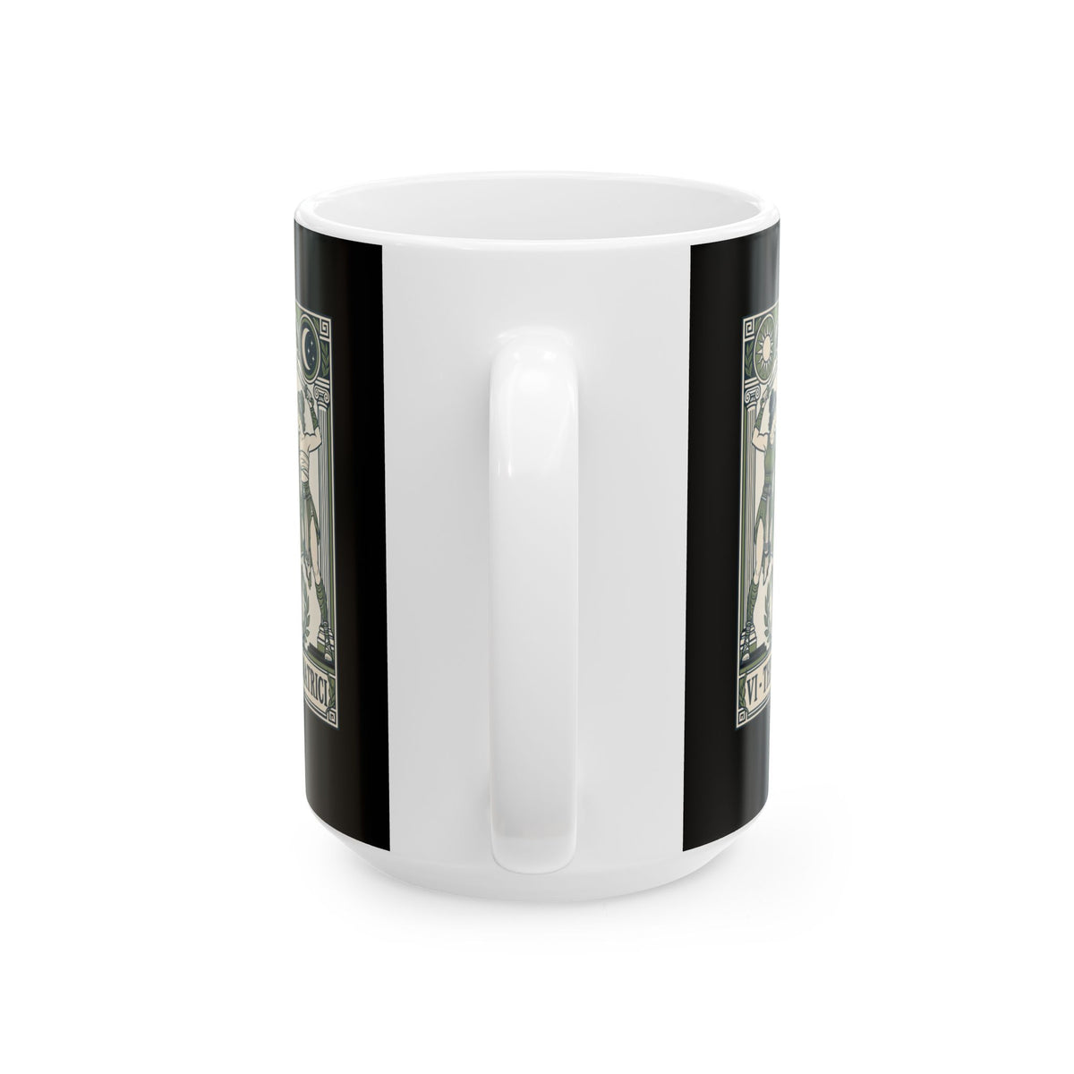 The Gladiatrici Tarot Ceramic Mug, (11oz, 15oz)
