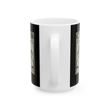 The Gladiatrici Tarot Ceramic Mug, (11oz, 15oz)