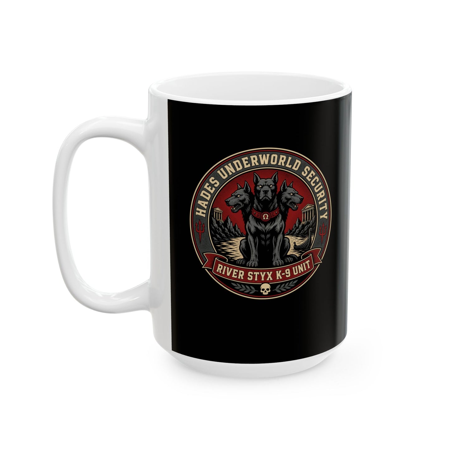 Cerberus Styx Canine Unit Ceramic Mug, (11oz, 15oz)