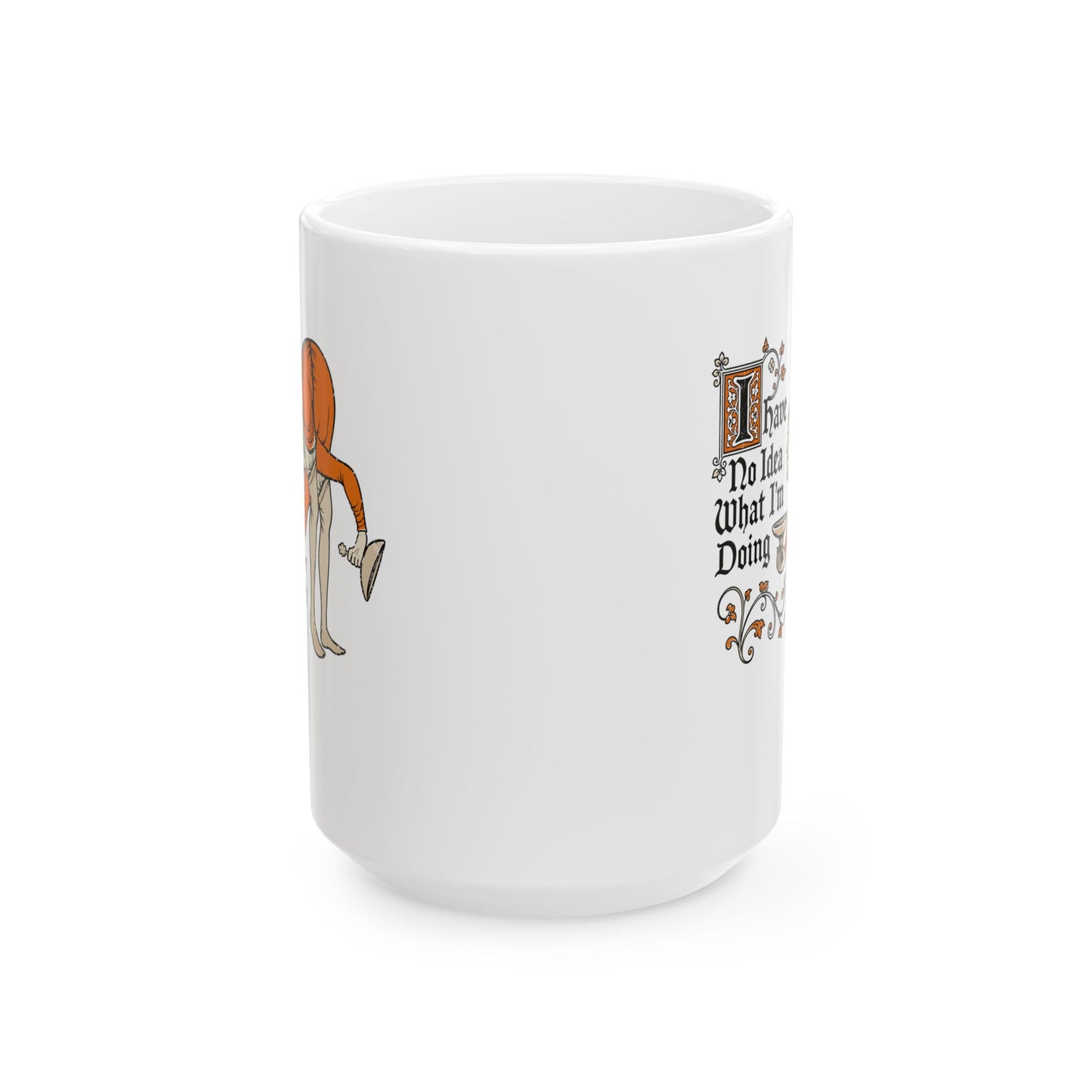 Marginalia No Idea What I'm Doing Ceramic Mug, (11oz, 15oz)