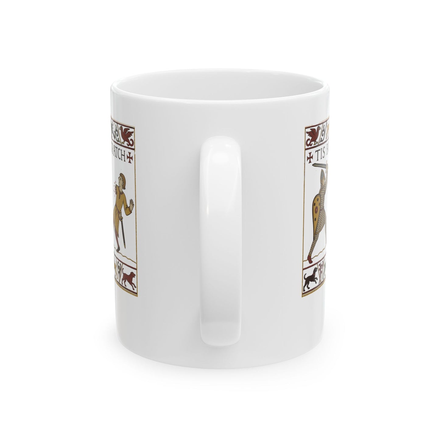 Tis But A Scratch Tapestry Ceramic Mug, (11oz, 15oz)