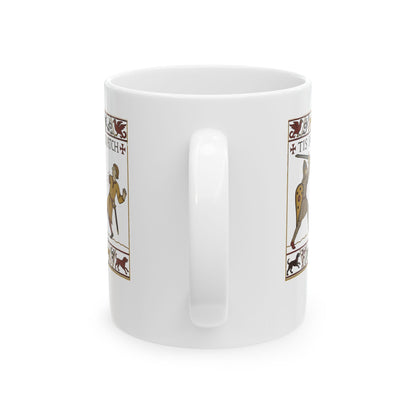 Tis But A Scratch Tapestry Ceramic Mug, (11oz, 15oz)