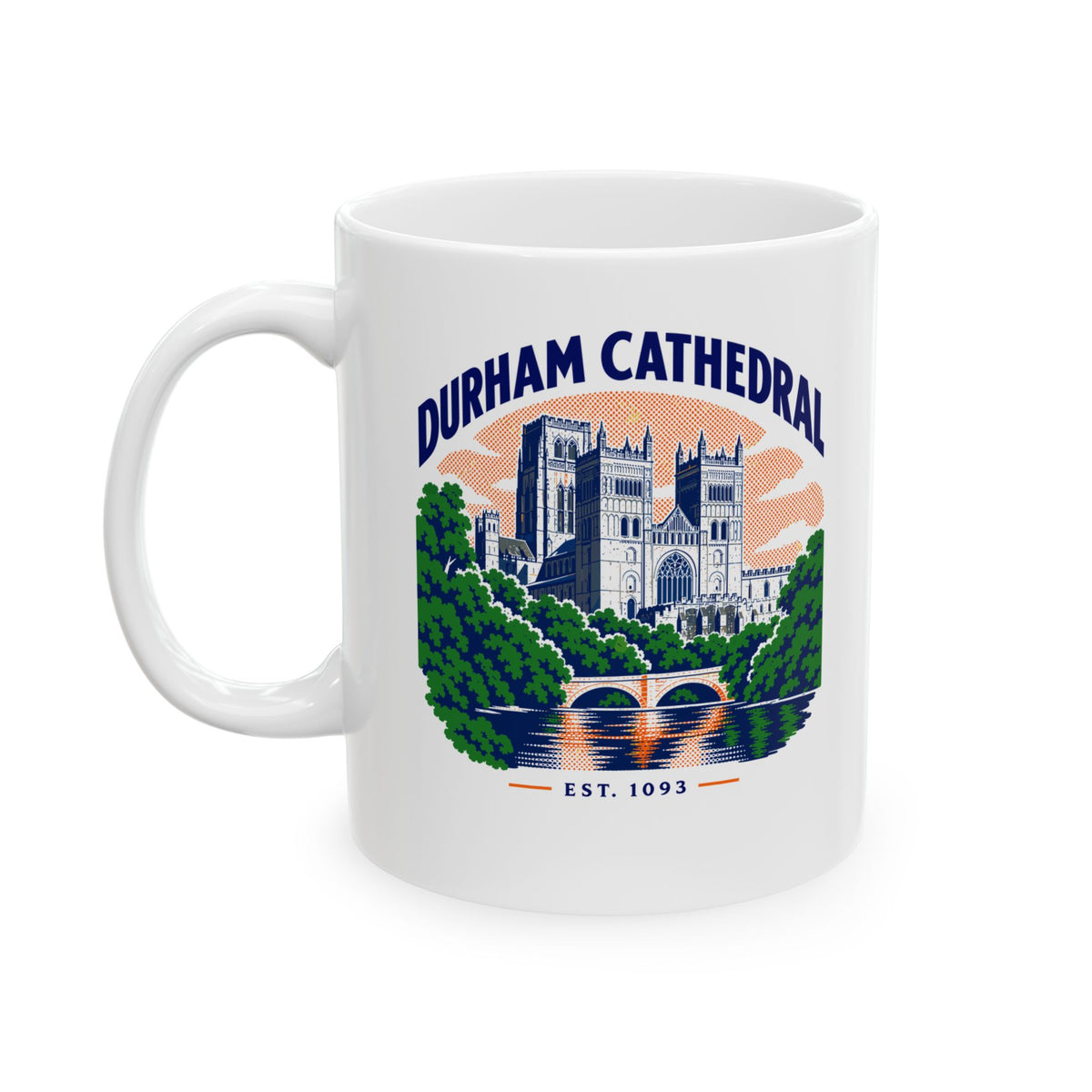 Durham Cathedral Ceramic Mug, (11oz, 15oz)
