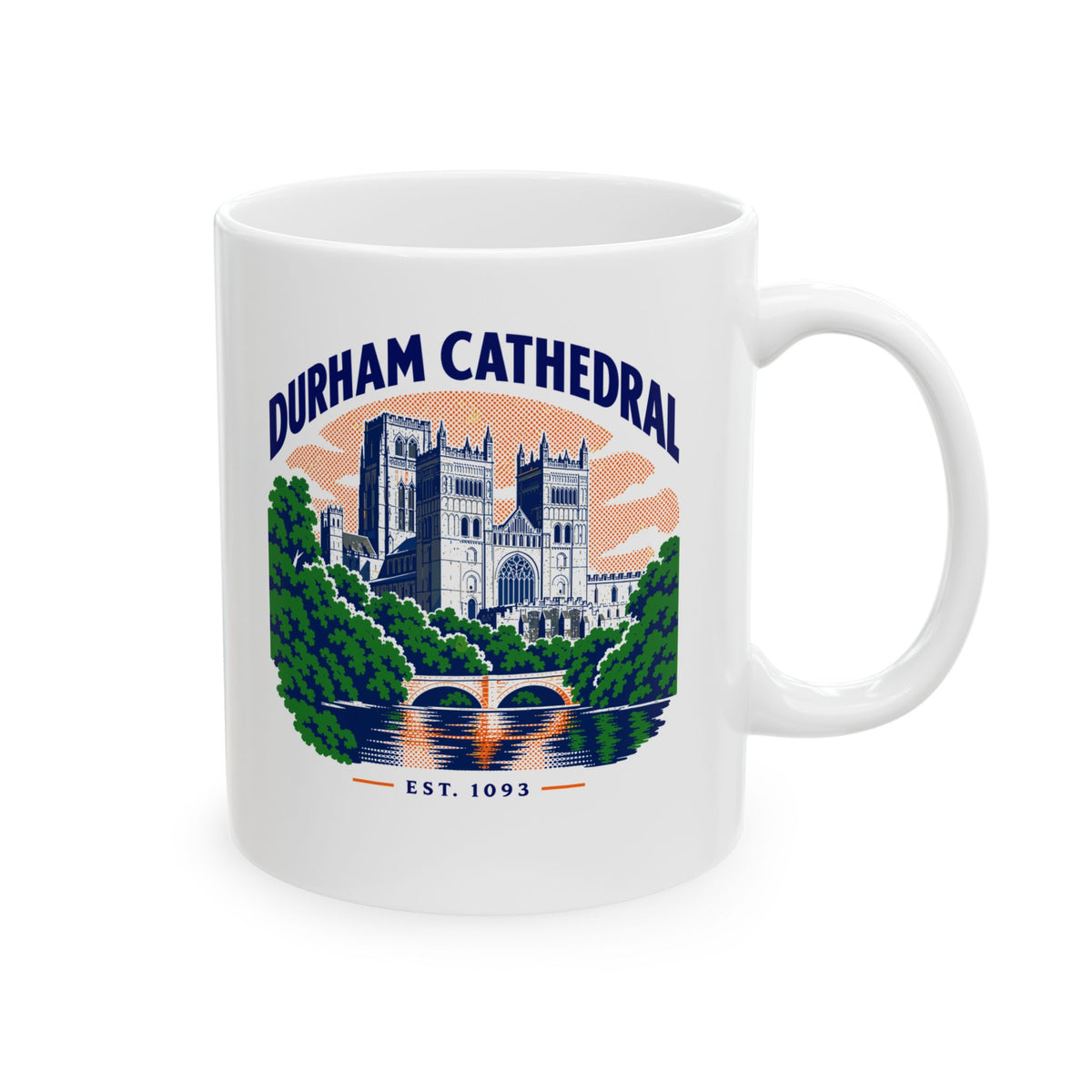 Durham Cathedral Ceramic Mug, (11oz, 15oz)