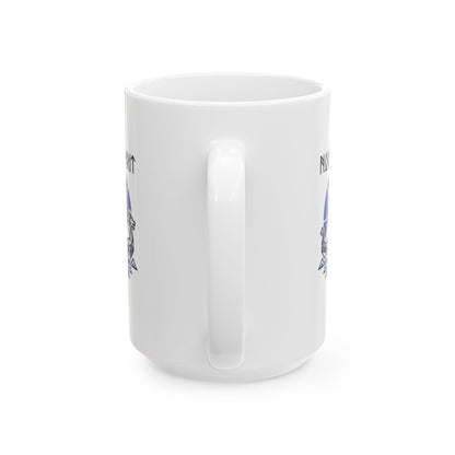 Norid Spirit Viking Longbow Modernist Ceramic Mug, (11oz, 15oz)