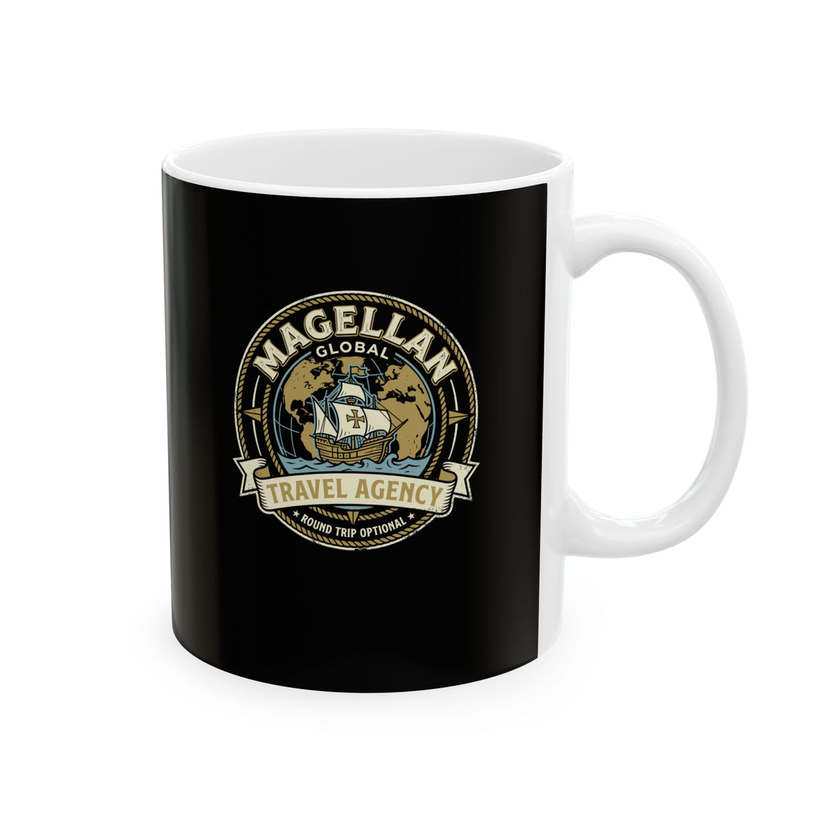 Magellan Travel Agency Ceramic Mug, (11oz, 15oz)