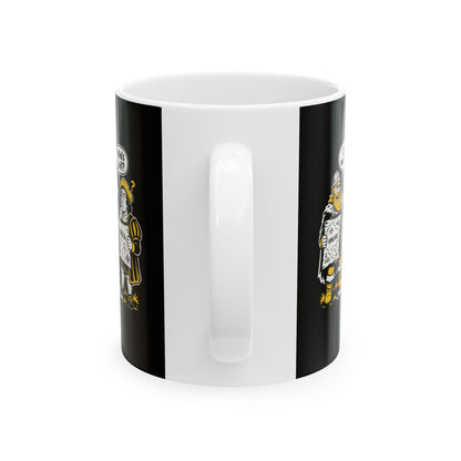 Leif Was Here Christopher Columbus Ceramic Mug, (11oz, 15oz)