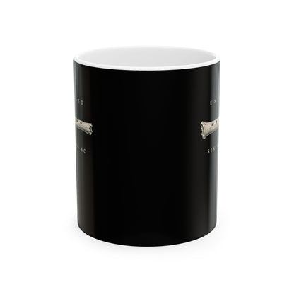 Unplugged Since 40,000 BC Hohle Fels Flute Ceramic Mug, (11oz, 15oz)