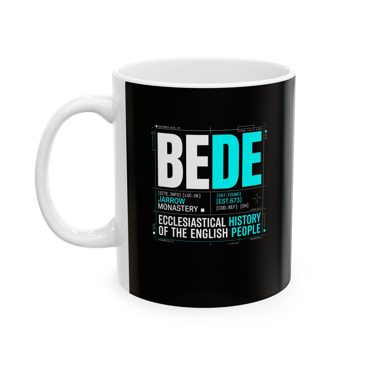 Venerable Bede History of the English People Ceramic Mug, (11oz, 15oz)