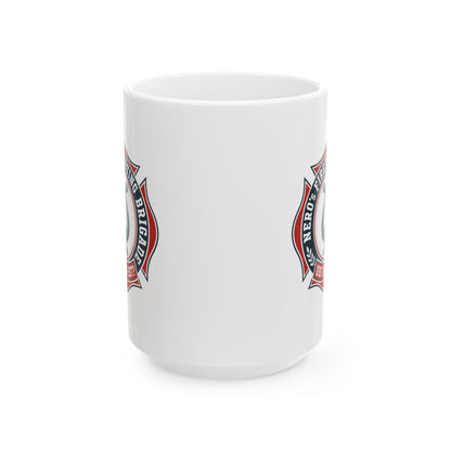 Emperor Nero's Fire fighting Brigade Ceramic Mug, (11oz, 15oz)