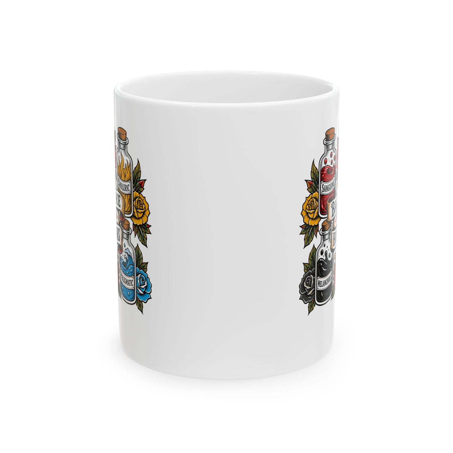 Balance Your Humors Ceramic Mug, (11oz, 15oz)