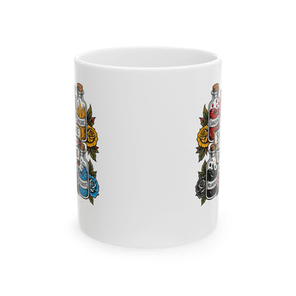 Balance Your Humors Ceramic Mug, (11oz, 15oz)