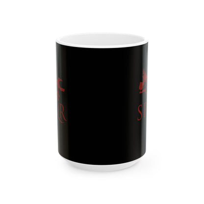 SPQR Rome Map Ceramic Mug, (11oz, 15oz)