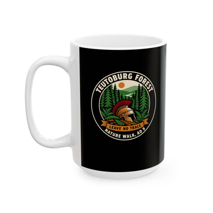 Teutoburg Nature Walk Badge Ceramic Mug, (11oz, 15oz)