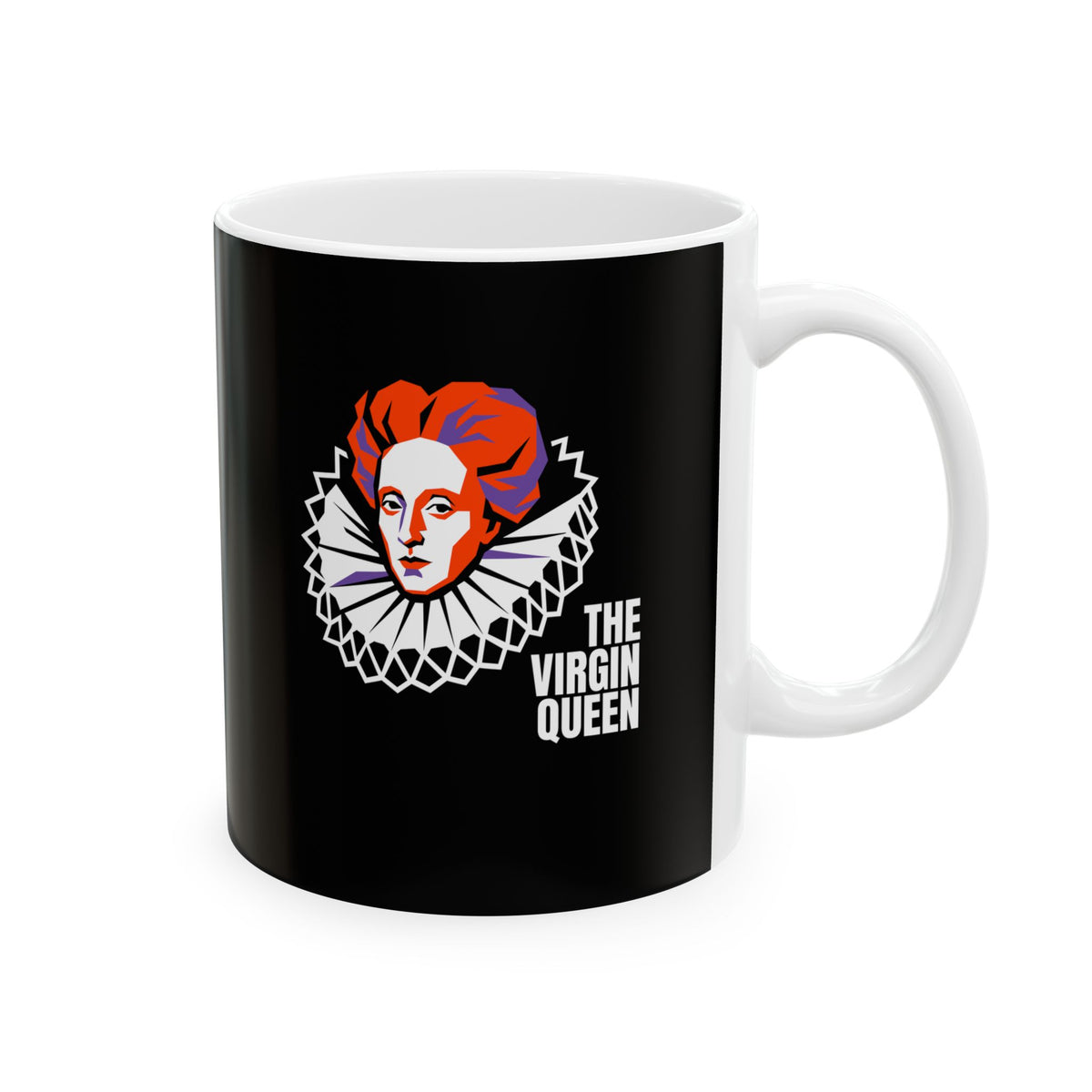 Queen Elizabeth I Virgin Queen Ceramic Mug, (11oz, 15oz)