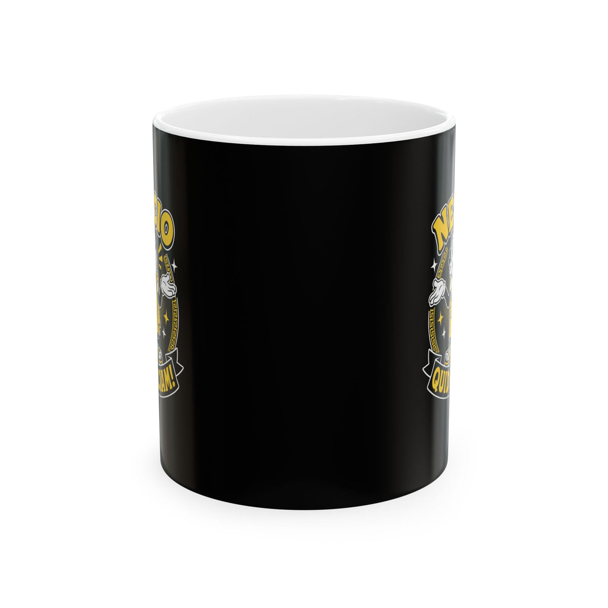NESCIO QUID FACIAM CARTOON Ceramic Mug, (11oz, 15oz)