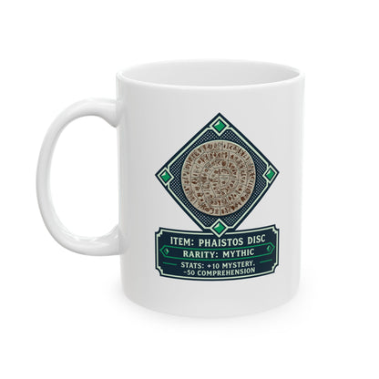 Phaistos Disc Ceramic Mug, (11oz, 15oz)
