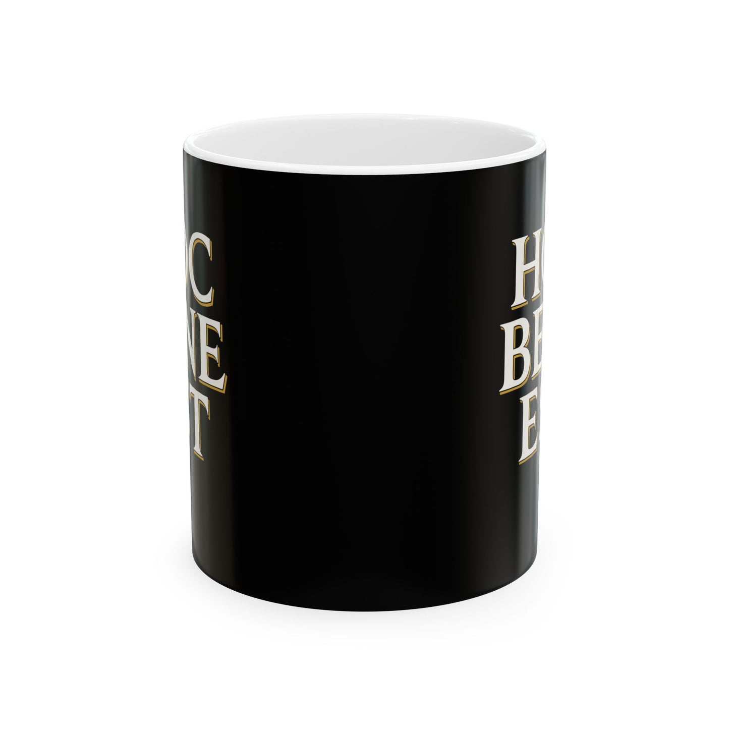 Hoc Bene Est This is Fine Latin Ceramic Mug, (11oz, 15oz)