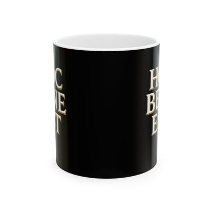 Hoc Bene Est This is Fine Latin Ceramic Mug, (11oz, 15oz)