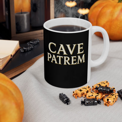 Cave Patrem Beware Father Ceramic Mug, (11oz, 15oz)