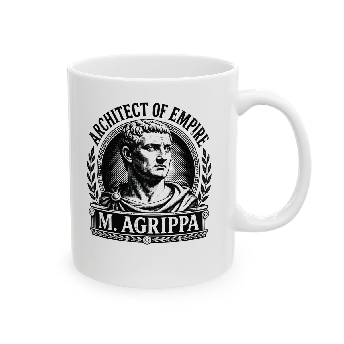 Marcus Agrippa Architect of Empire Ceramic Mug, (11oz, 15oz)
