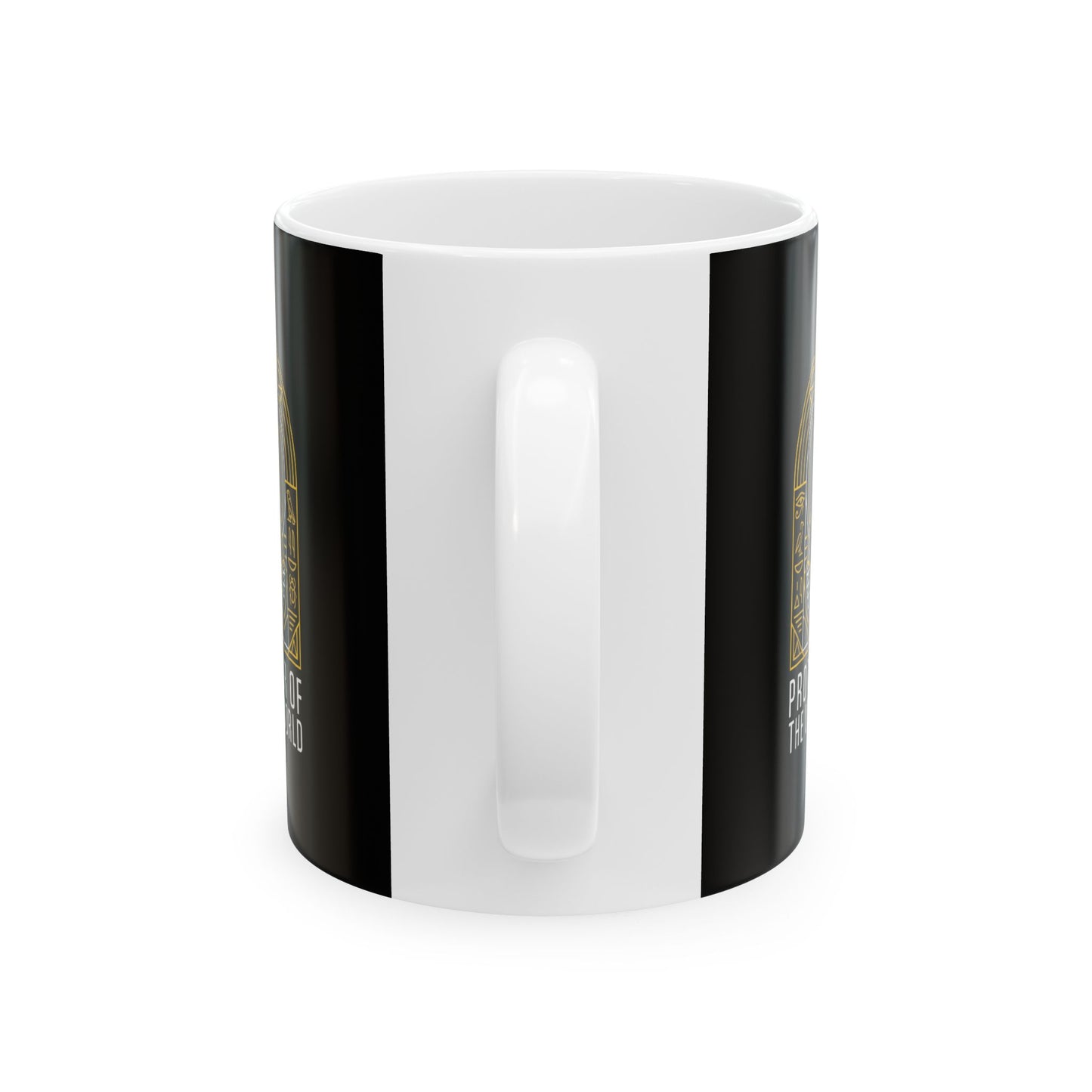 Anubis God of the Underworld Ceramic Mug, (11oz, 15oz)
