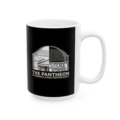 Cross Section Pantheon Ceramic Mug, (11oz, 15oz)
