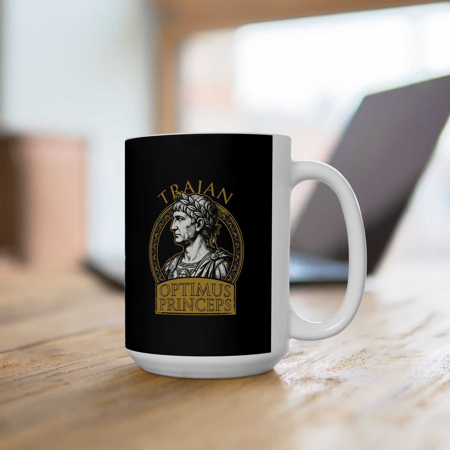 Trajan Optimus Princeps Ceramic Mug, (11oz, 15oz)