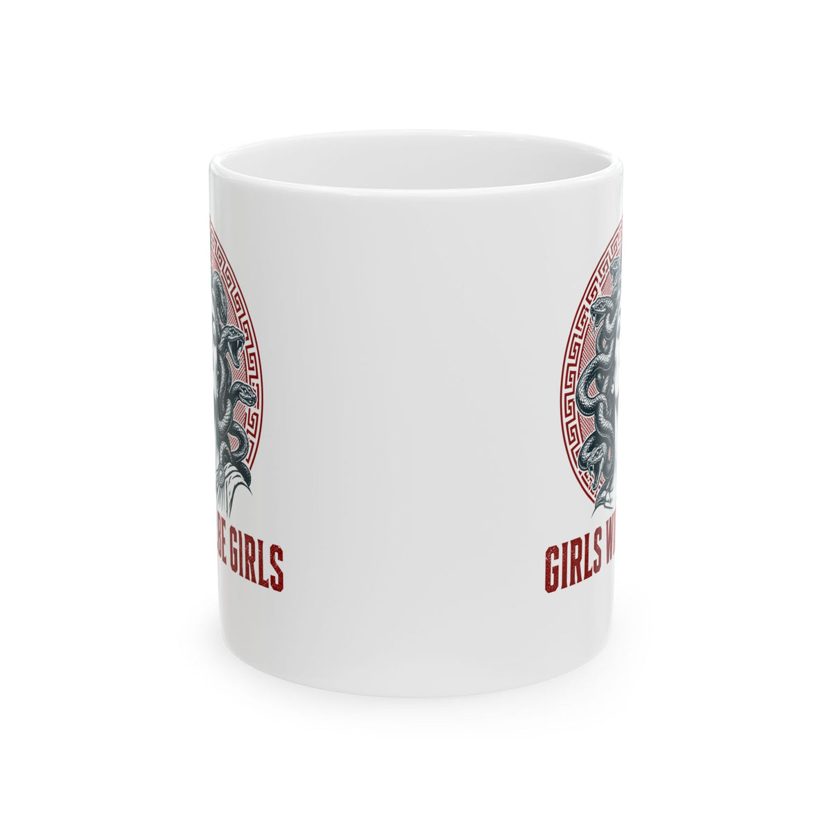 Medusa Girls will be Girls Ceramic Mug, (11oz, 15oz)