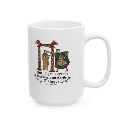 Ælfgyva Bayeux Tapestry Ceramic Mug, (11oz, 15oz)