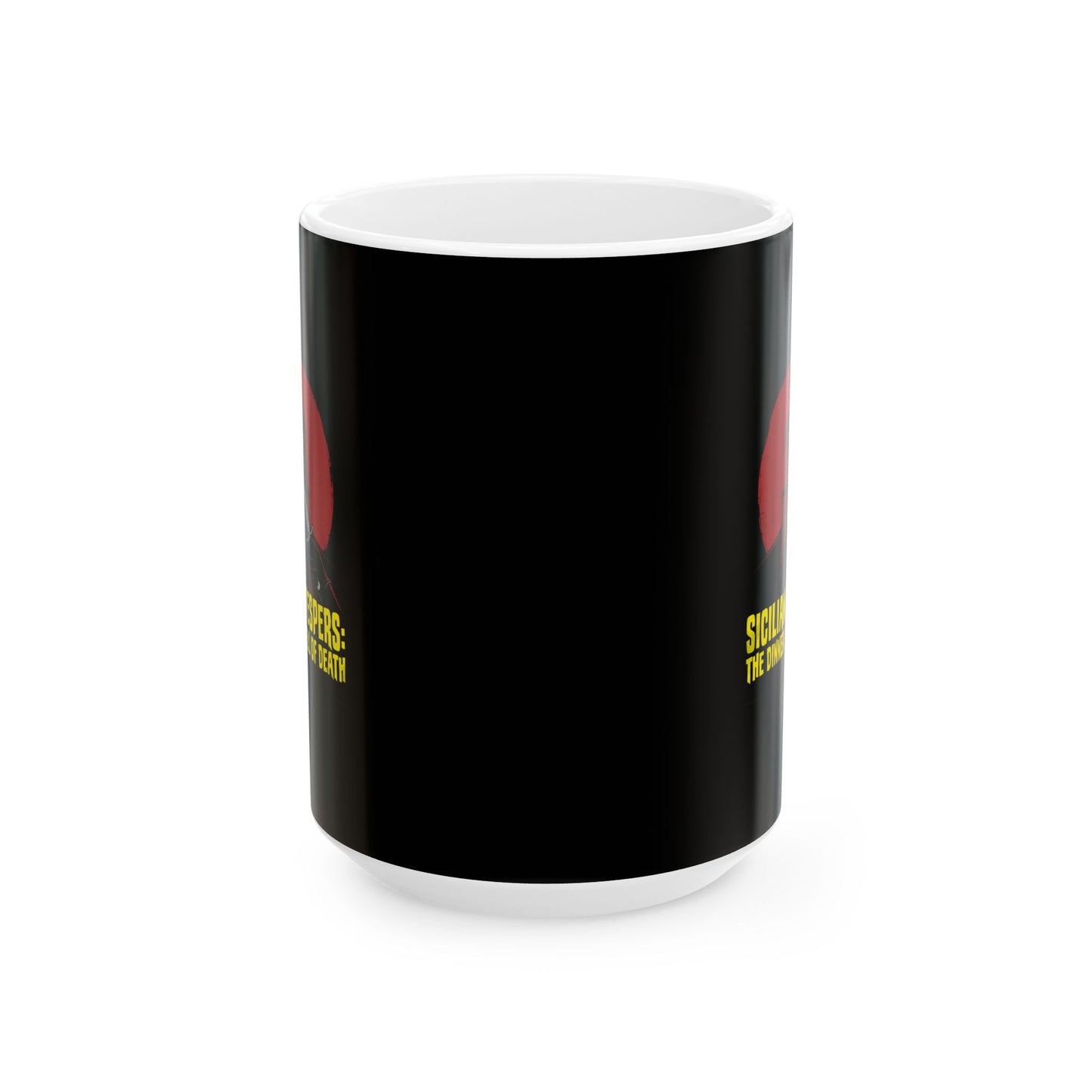 Sicilian Vespers Dinner Bell of Death Ceramic Mug, (11oz, 15oz)