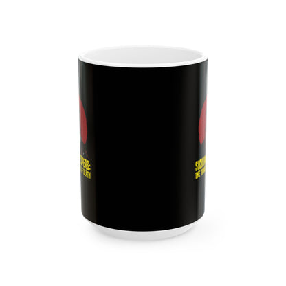 Sicilian Vespers Dinner Bell of Death Ceramic Mug, (11oz, 15oz)