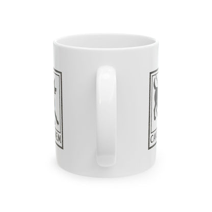 Cave Canum Pompeii Mosaic Ceramic Mug, (11oz, 15oz)