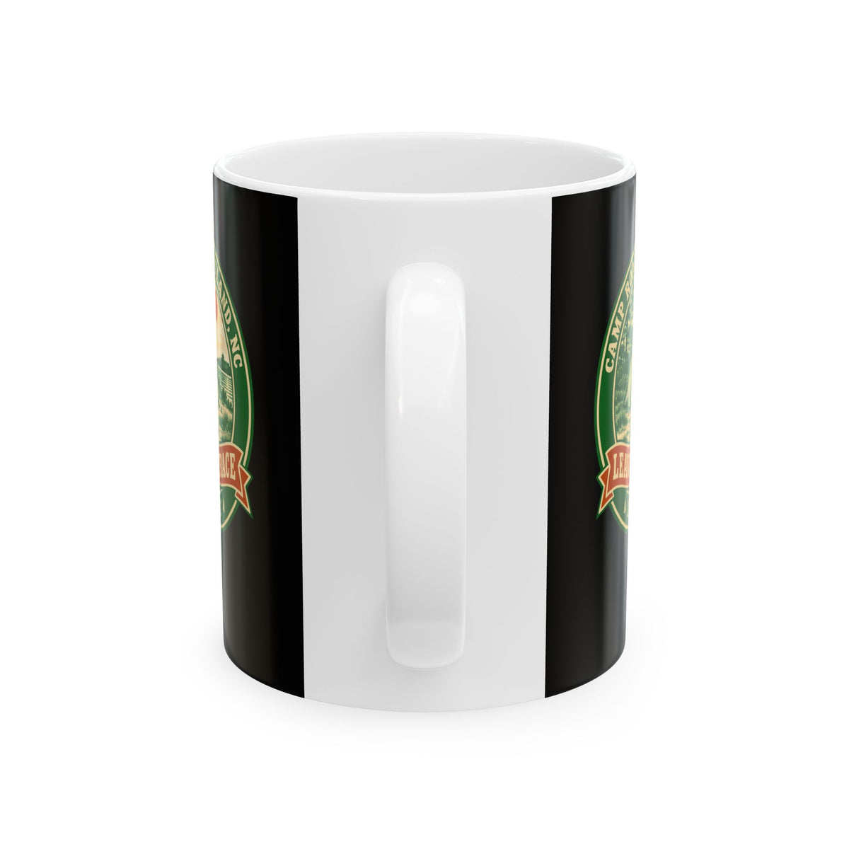 Camp Roanoke Leave No Trace Ceramic Mug, (11oz, 15oz)