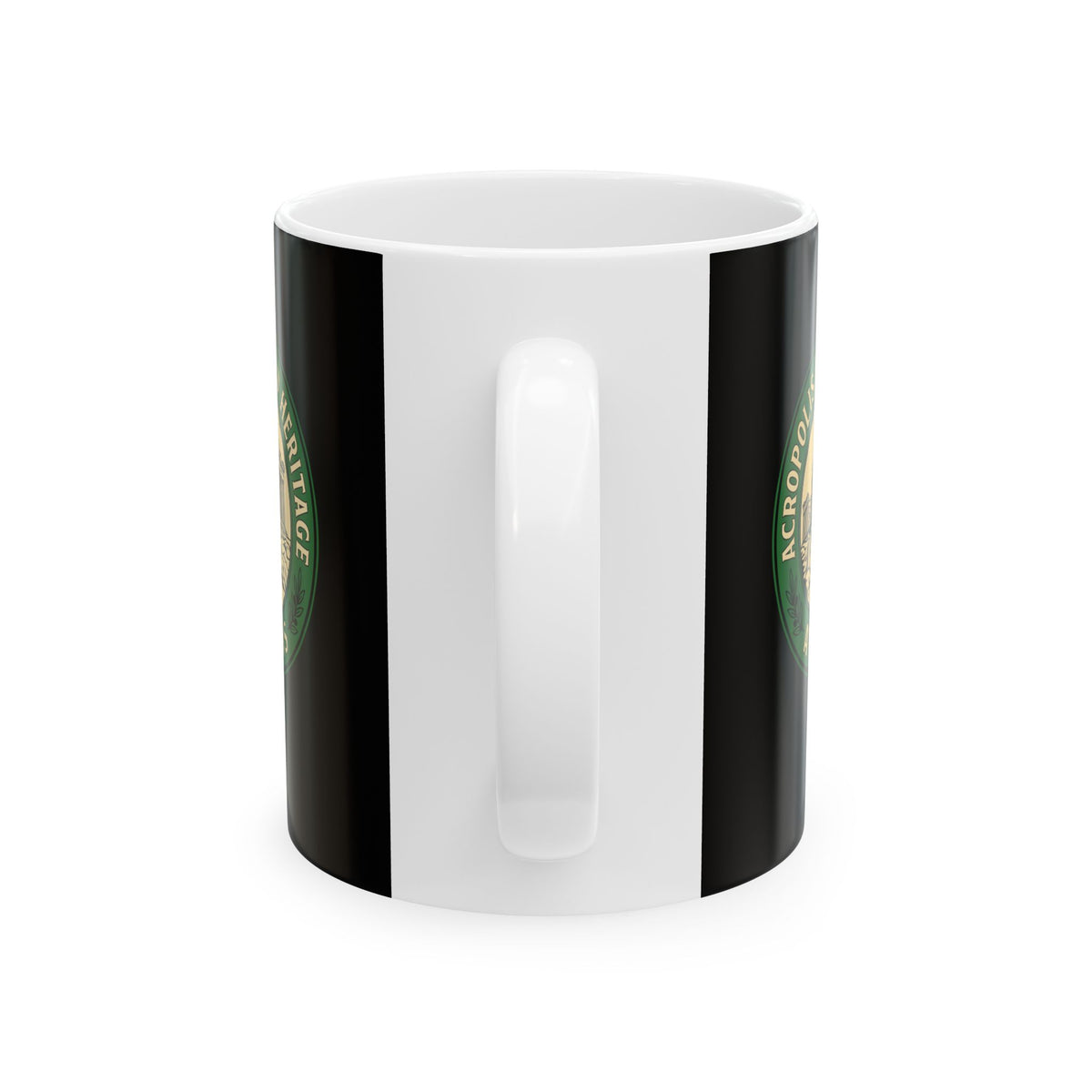 Acropolis Badge Ceramic Mug, (11oz, 15oz)