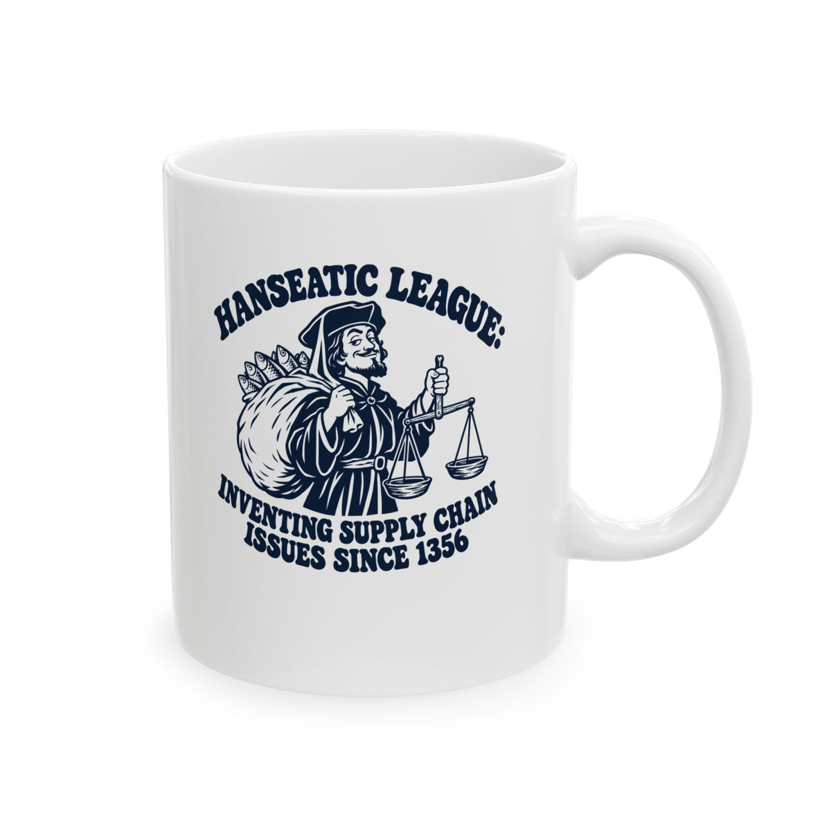 Hanseatic League Supply Chain Issues Ceramic Mug, (11oz, 15oz)