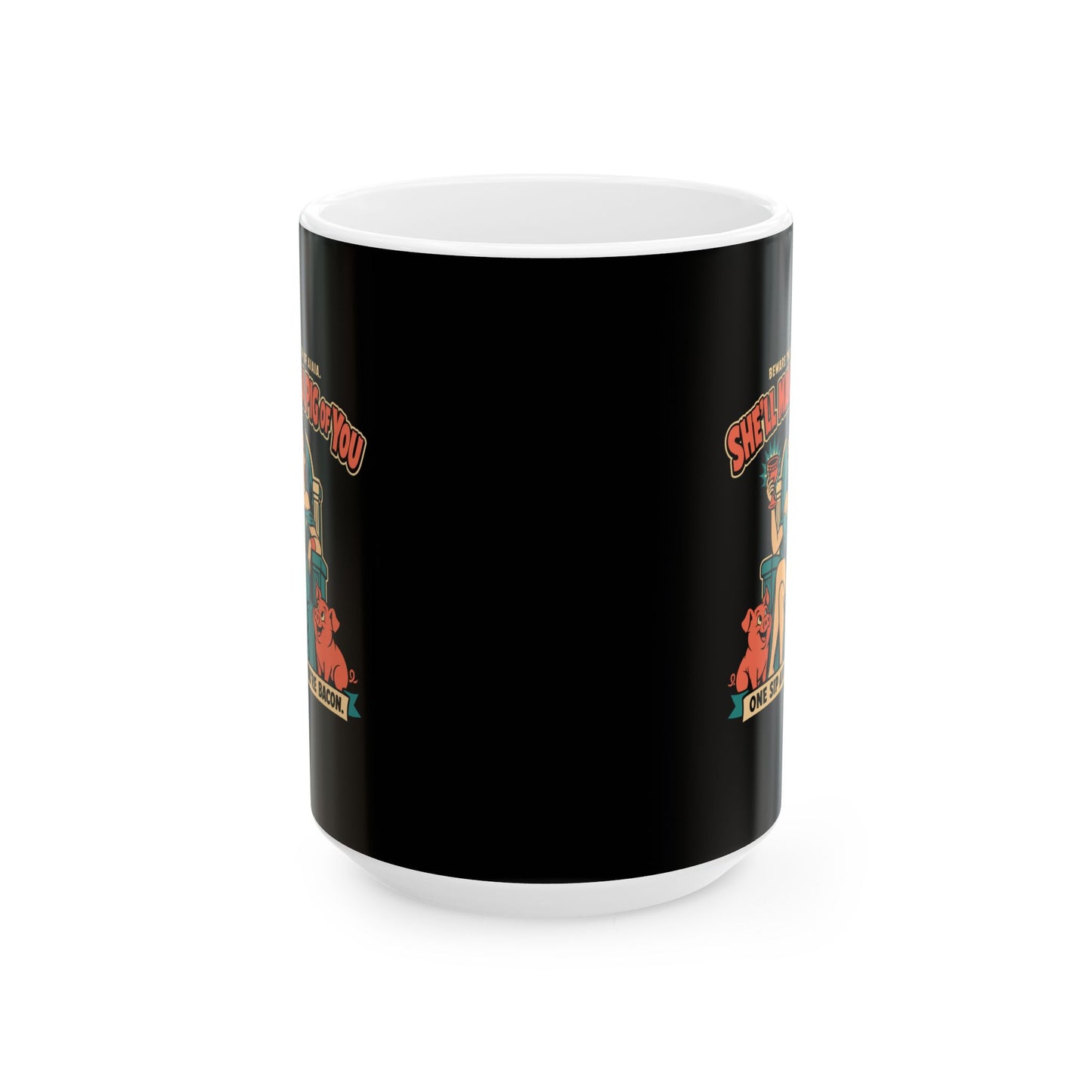 Circe's Pig Potion B Movie Ceramic Mug, (11oz, 15oz)
