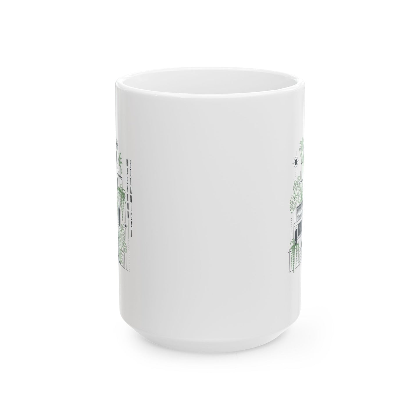 The Hanging Gardens of Babylon Ceramic Mug, (11oz, 15oz)