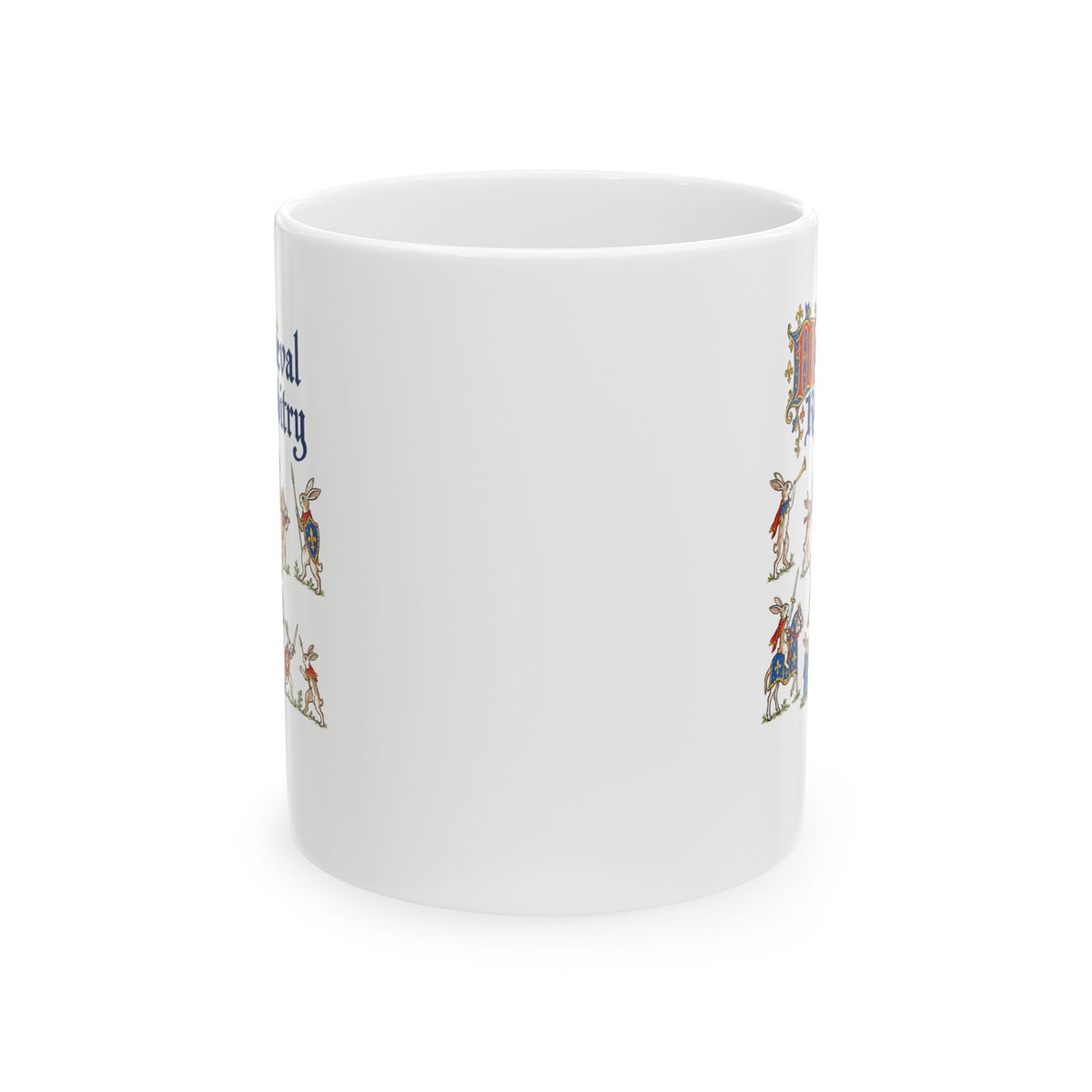 Medieval Rabbitry Ceramic Mug, (11oz, 15oz)