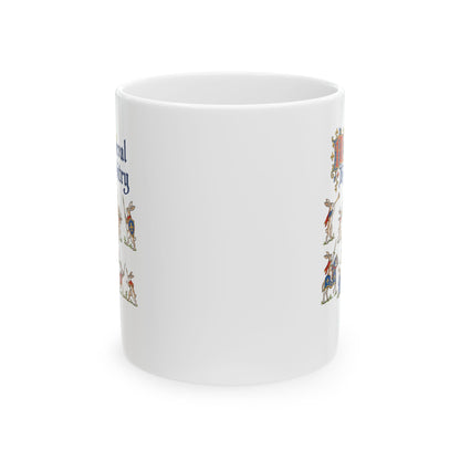 Medieval Rabbitry Ceramic Mug, (11oz, 15oz)