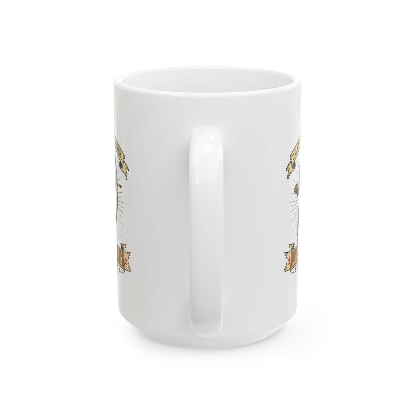 Size of the Bow Agincourt Ceramic Mug, (11oz, 15oz)