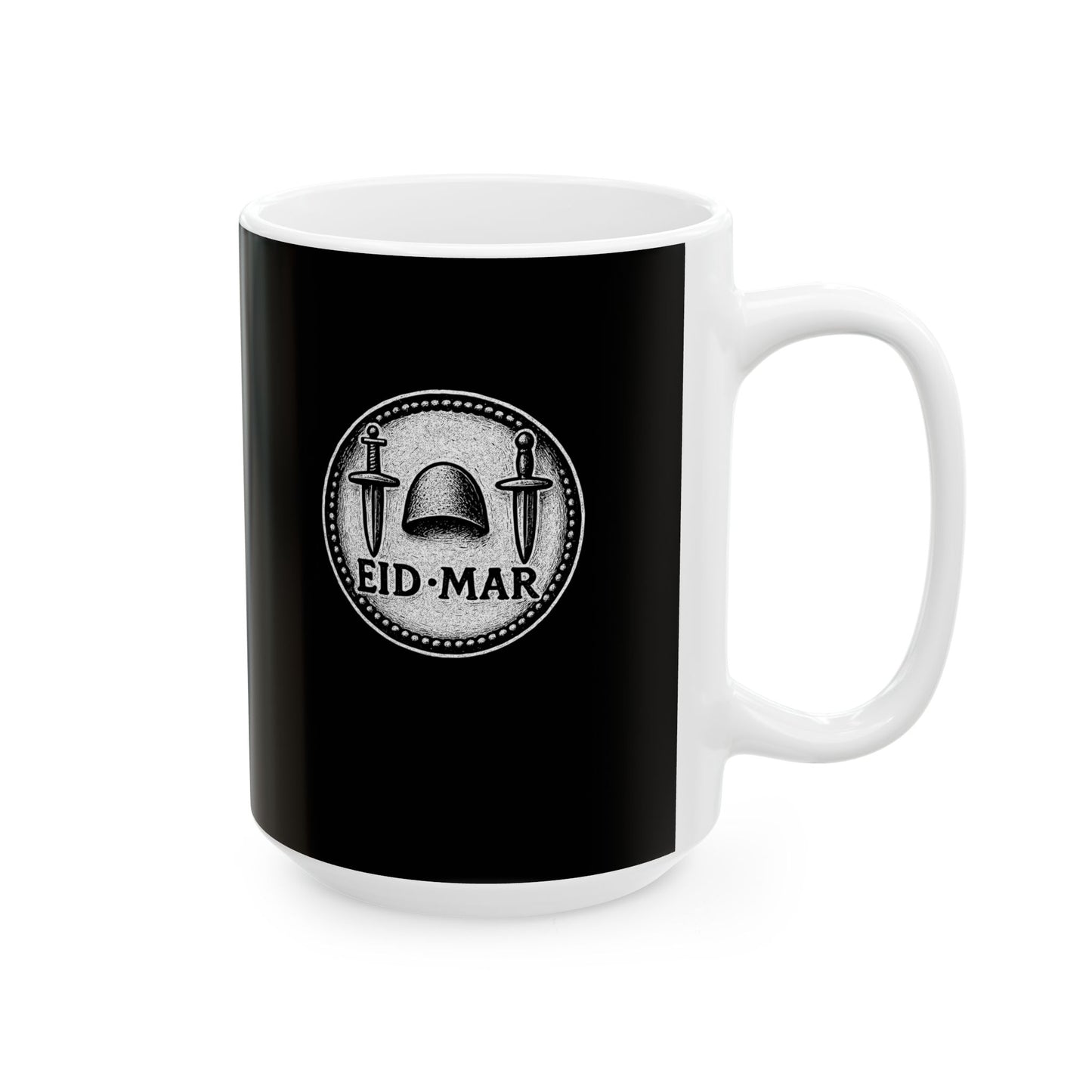Ides March Coin Ceramic Mug, (11oz, 15oz)