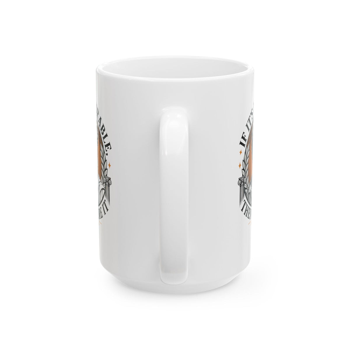 Marcus Aurelius Endurable Quote Ceramic Mug, (11oz, 15oz)