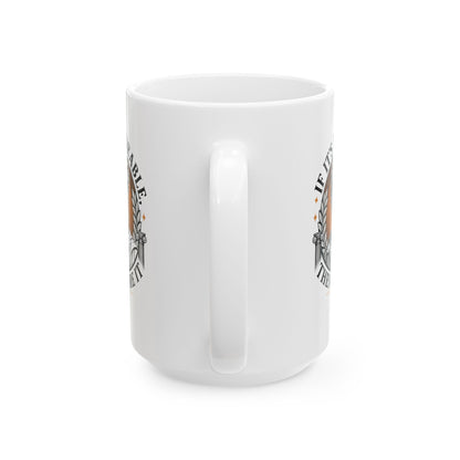 Marcus Aurelius Endurable Quote Ceramic Mug, (11oz, 15oz)